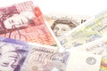 Money british pounds sterling gbp Royalty Free Stock Photo