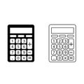 Money calculation icon vector set. Budget illustration sign collection. Financial payment symbol. banking logo.