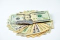 Money cash fan Royalty Free Stock Photo