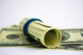 Money cash roll Royalty Free Stock Photo