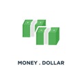 money . dollar money cash icon. dollar currency sign concept sym