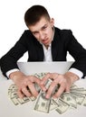 Money dollars wealth millionaire Royalty Free Stock Photo