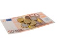 Money Euros Royalty Free Stock Photo