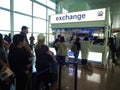 Money Exchange at Barcelona Airport