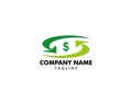 Money exchange logo template, Currency exchange vector design, Exchange arrows and dollar logotype