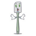 Money eye mascot silicone spatula for mixing food