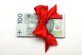 Money gift Royalty Free Stock Photo