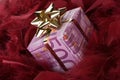 Money gift of 500 euro Royalty Free Stock Photo