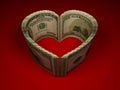 Money. Heart