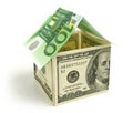 Money house Royalty Free Stock Photo