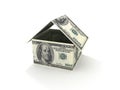 Money house Royalty Free Stock Photo