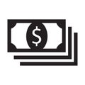 Money icon - Stock Vector Image Royalty Free Stock Photo