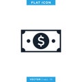 Money Icon Vector Logo Design Template Royalty Free Stock Photo