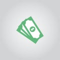 Money Icon Vector Template Design Illustration Royalty Free Stock Photo