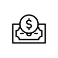 Money flat icon