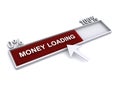 Money loading Royalty Free Stock Photo