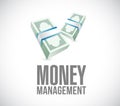 money management sign. bussiness concept