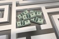 Money Maze Find Cash Win Prize Contest