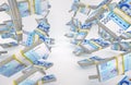 Money Morocco. 200 Moroccan dirhams. Morocco`s economy. 3D rendering