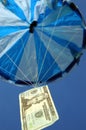 Money and parachute 1