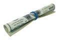 Money roll isolated. Dollars. Finance concept. png transparent