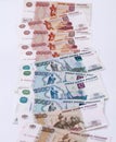Money Russian banknotes