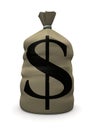 Money sack Royalty Free Stock Photo