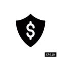 Money Secure Icon, Money Secure Sign/Symbol Vector