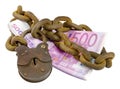 Money security concept Royalty Free Stock Photo