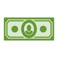 Money sign. Dollar symbol. Cash emblem. Financial Icons Royalty Free Stock Photo