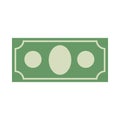 Money sign. Dollar symbol. Cash emblem. Financial Icons Royalty Free Stock Photo