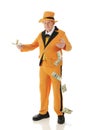 Money Spreading Flamboyant Senior Royalty Free Stock Photo