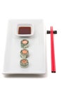 Money sushi Royalty Free Stock Photo