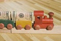 The Money Train Royalty Free Stock Photo