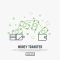 Money transfer concept