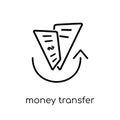 Money transfer icon from collection. Royalty Free Stock Photo