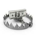 Money trap Royalty Free Stock Photo