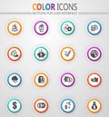 Money icon set