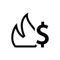 Money Waste Icon