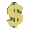 Money Works Royalty Free Stock Photo