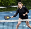 Moneyball pickleball tourney in Brevard was attended by many skilled women players.tif Royalty Free Stock Photo