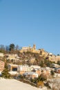 Cityscape of Monforte of Alba, Piedmont - Italy