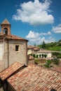 Monforte Alba, medieval village in the vineyard and hills of the Langhe region. Piemonte, Italy