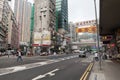 Mong Kok Road Royalty Free Stock Photo