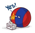 Mongolia country ball voting yes