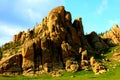 Mongolia Genghis Khan Park the mountains fancy stones