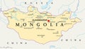 Mongolia Political Map