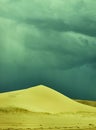 Mongolia. Sands Mongol Els dunes Royalty Free Stock Photo