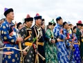 Mongolian archery competition