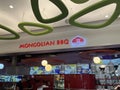 Mongolian BBQ at the Food Court at Palladium Praha Shopping Mall in Prague, Czech Republic